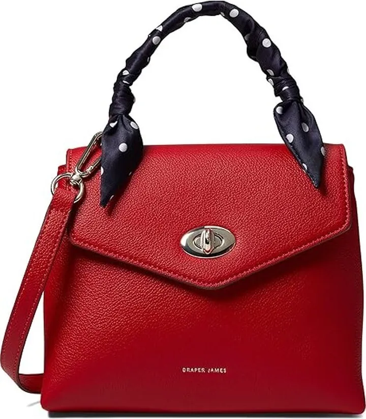 Draper James Spencer (Bright Red) Cross Body Handbags