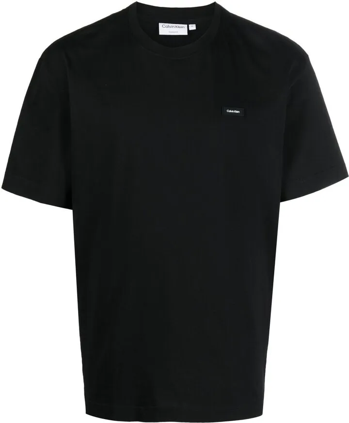 logo-patch short-sleeved T-shirt