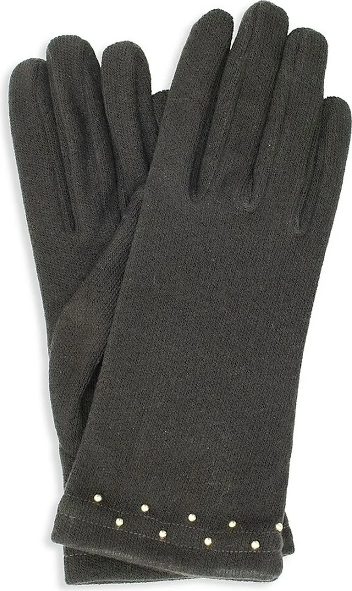 Studded Knit Gloves
