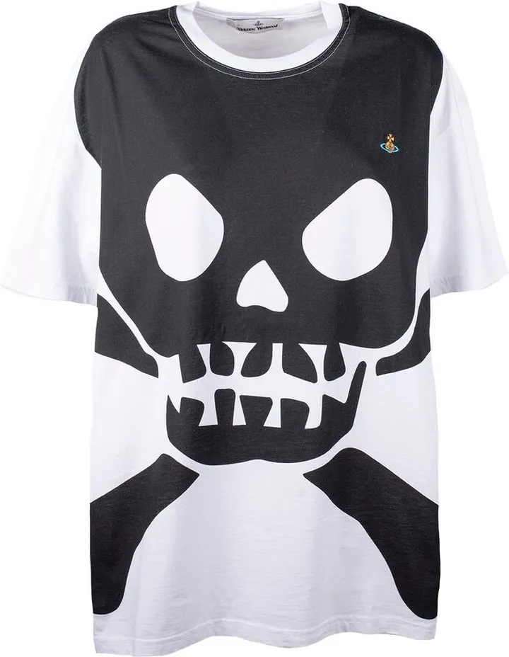 Vivienne Westwood Skull Printed Crewneck T-Shirt