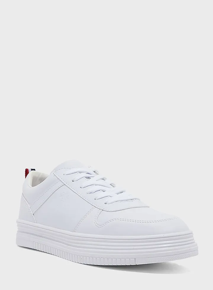 Lace Up Low Top Sneakers