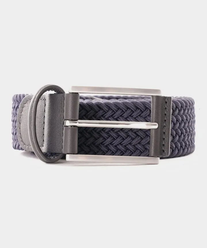 Anderson's Stretch Woven Belt In Grey
