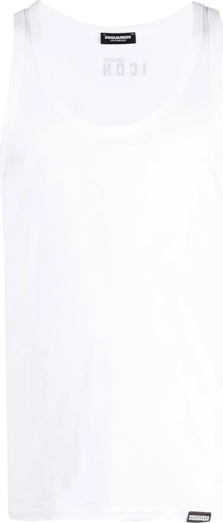 Icon logo-print tank top