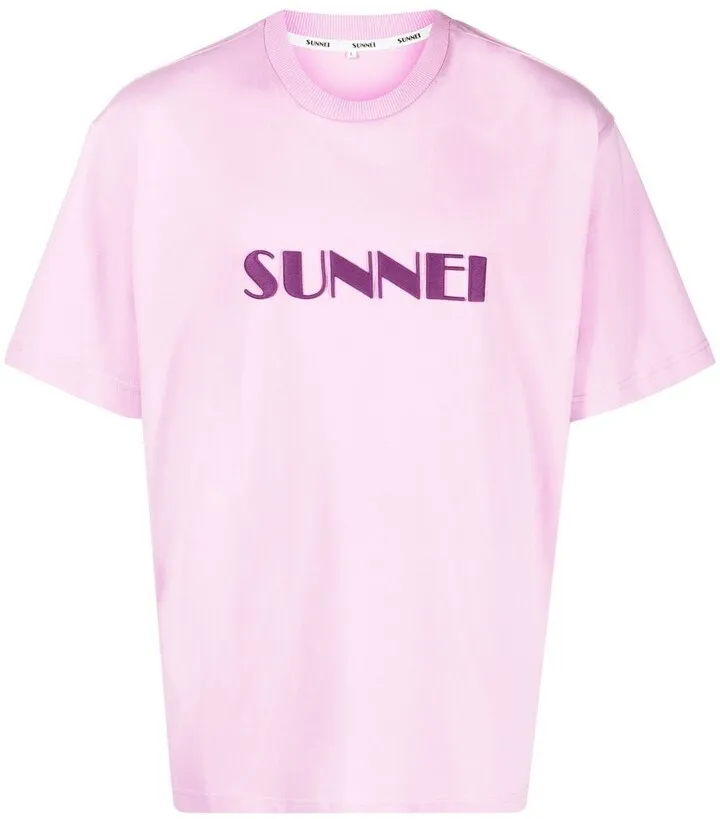 embroidered-logo cotton T-shirt