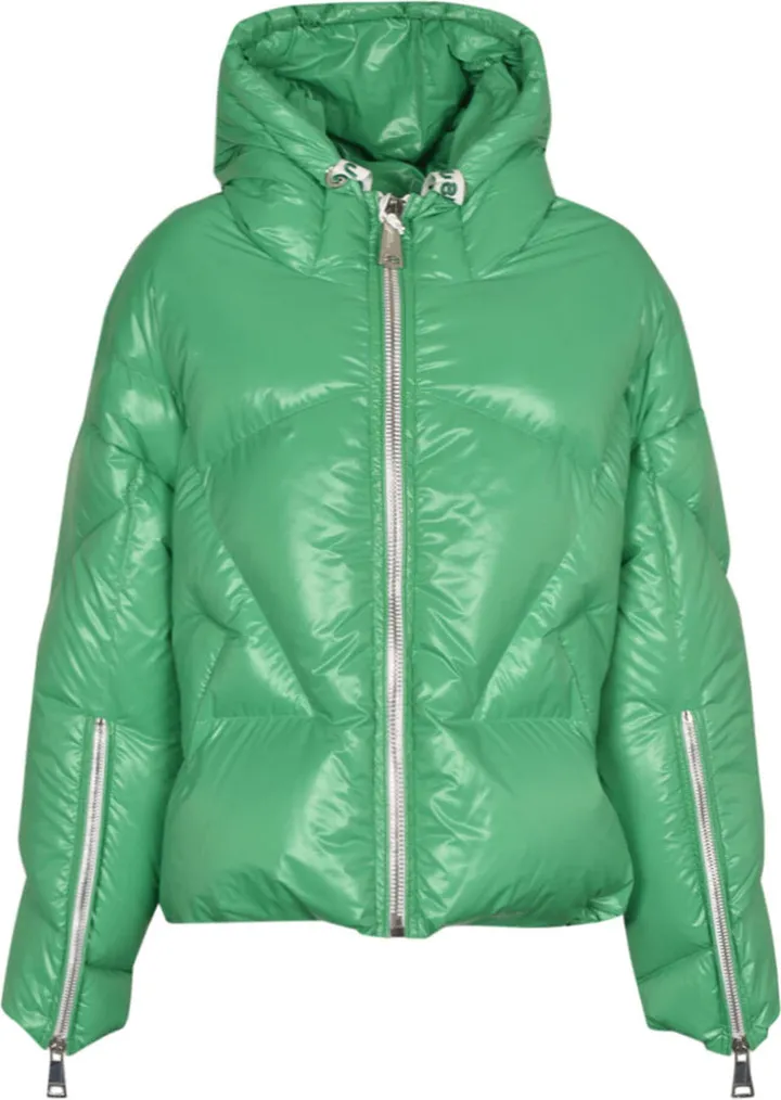 Iconic Shiny Quilted Jacket