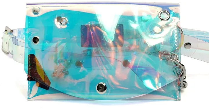 Women's Icy Rave Hologram Belt Bag