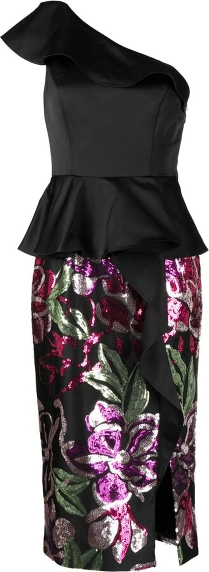 Sequin-Embellishment Dress