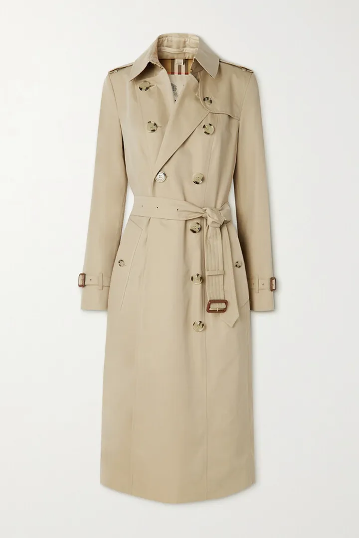 Burberry - The Chelsea Long Cotton-gabardine Trench Coat - Neutrals
