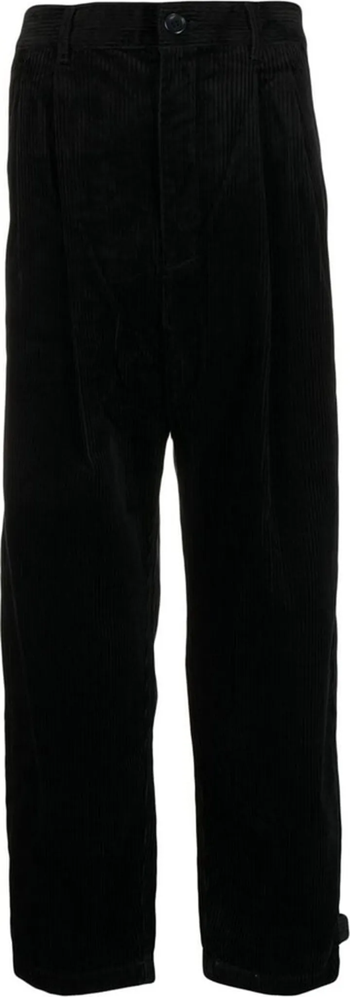 Wide-Leg Corduroy Trousers