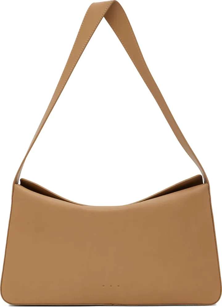 Aesther Ekme Beige Soft Baguette Bag
