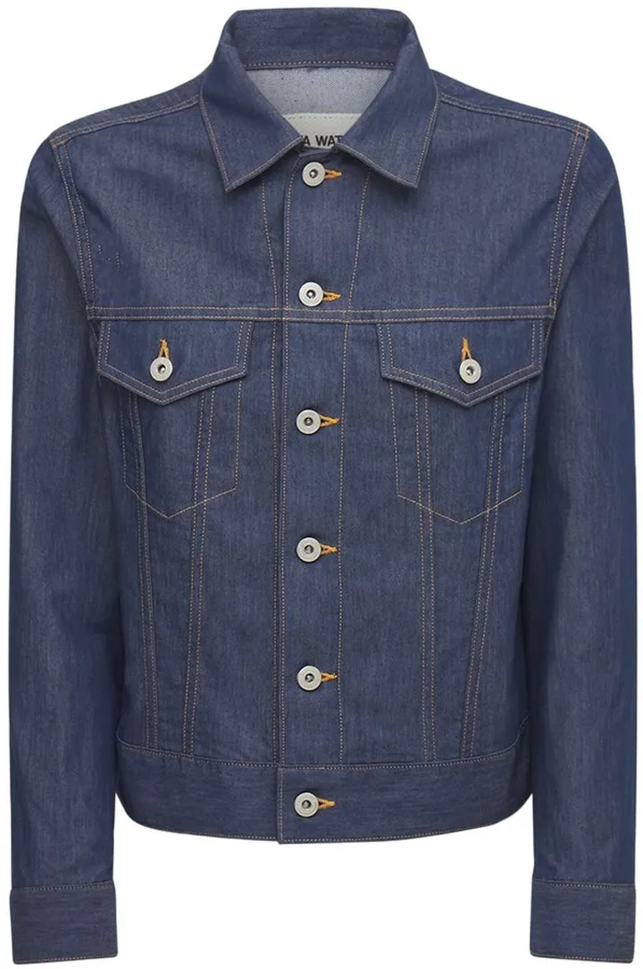Cotton Blend Denim Jacket