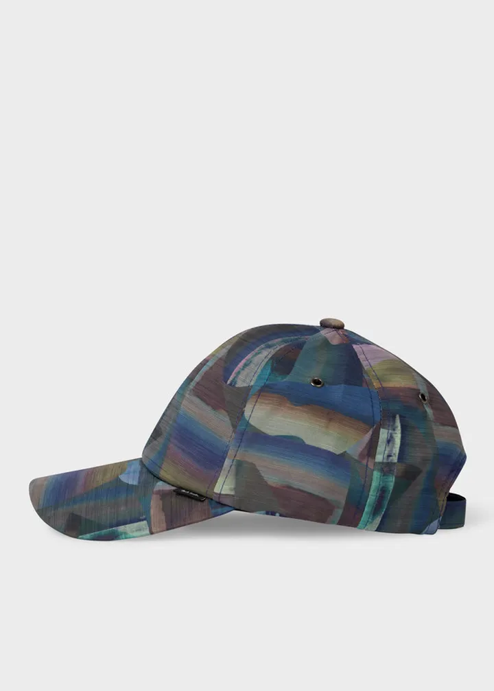 Recycled Polyester 'Abstract' Cap