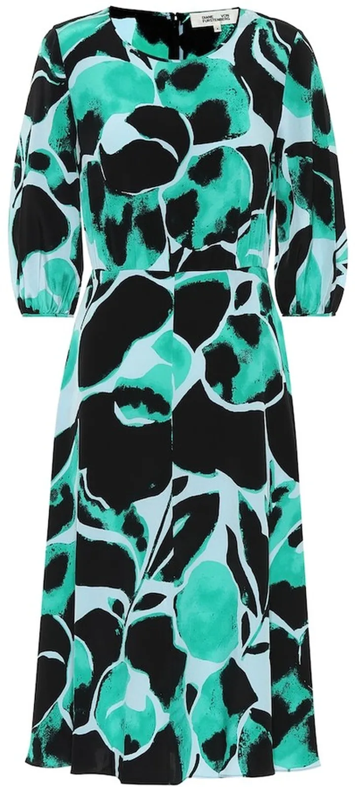 Bliss silk crepe de chine dress
