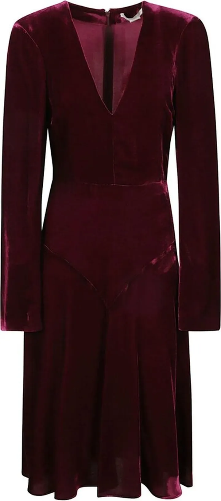 Stella McCartney V-Neck Midi Dress