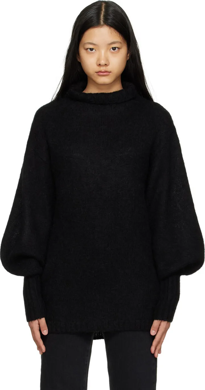 by Malene Birger Black Comine Turtleneck