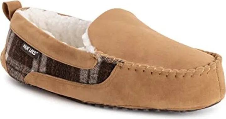 MUK LUKS Men's Emmett Moccasin Slippers
