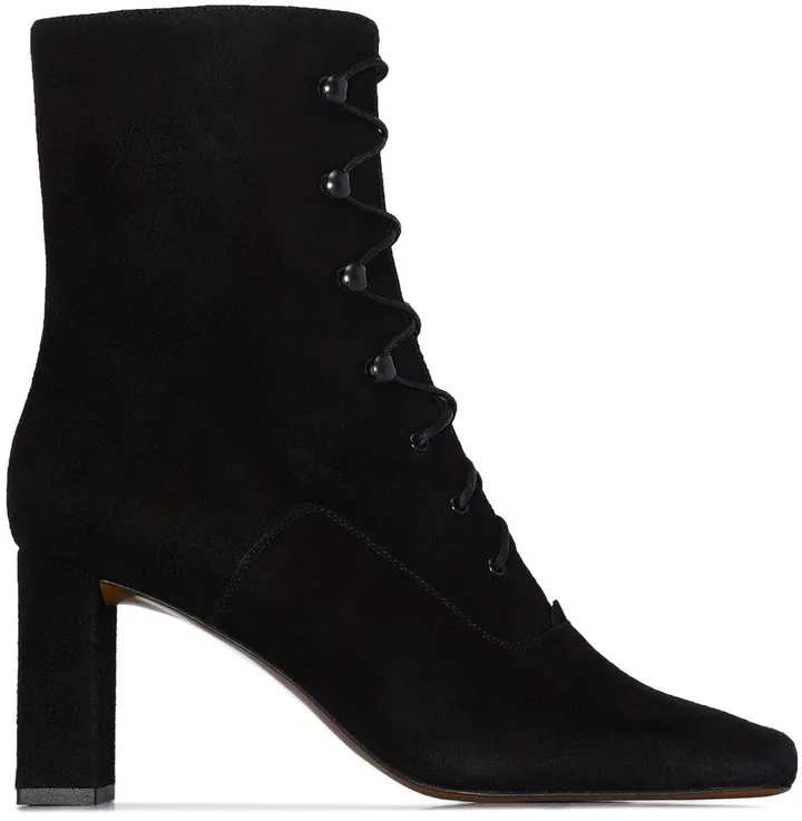 Claude lace-up ankle boots