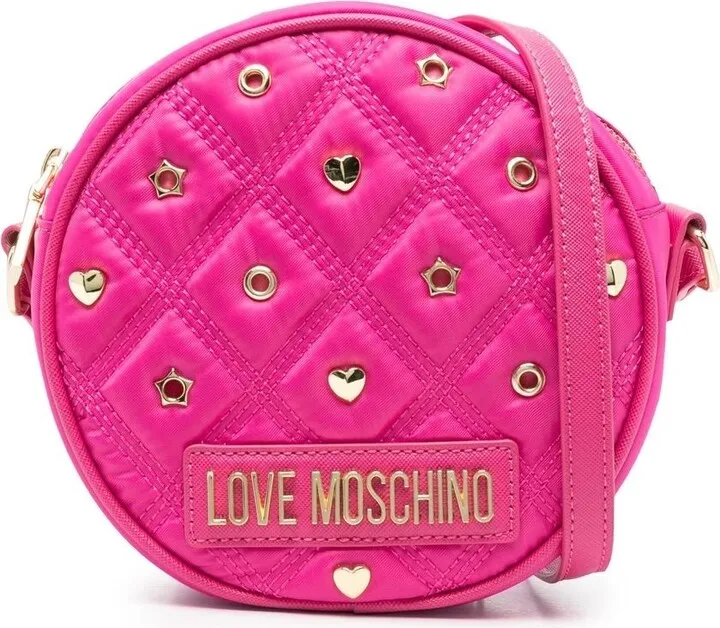 Stud-Embellished Crossbody Bag