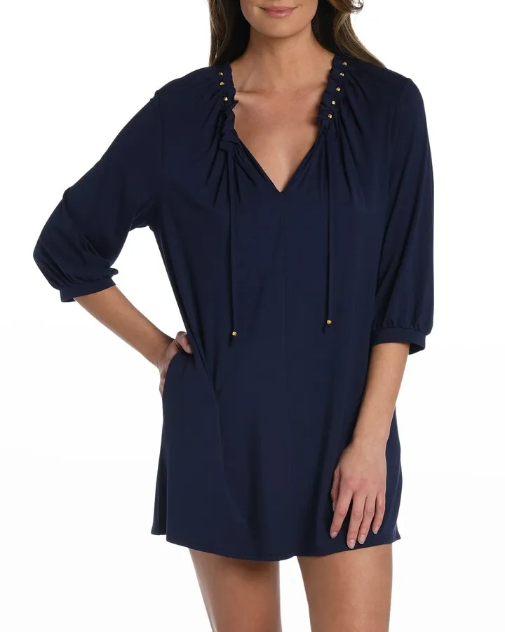 Beaded Mini Dress