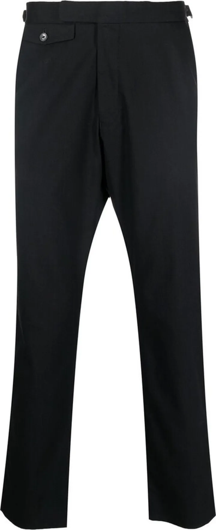 Cropped Straight-Leg Trousers