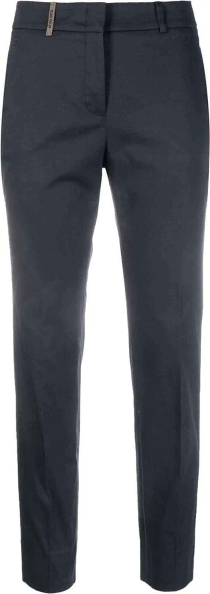 Cropped Slim-Fit Trousers