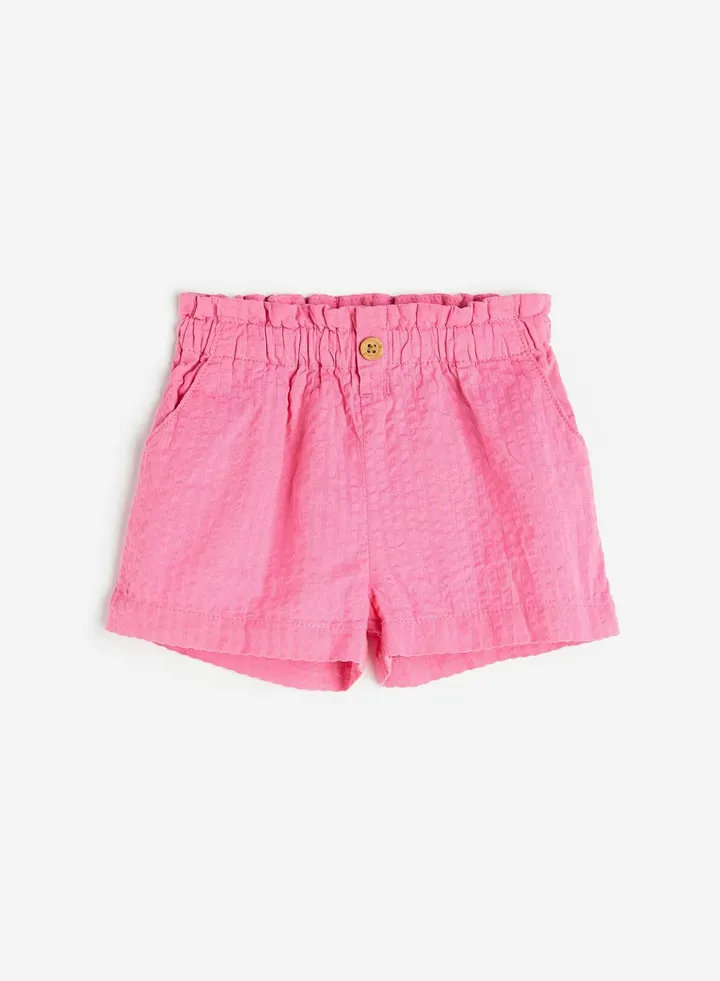 Kids Essential Paper Bag Shorts