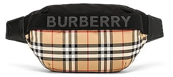Burberry Sonny Fanny Pack in Beige