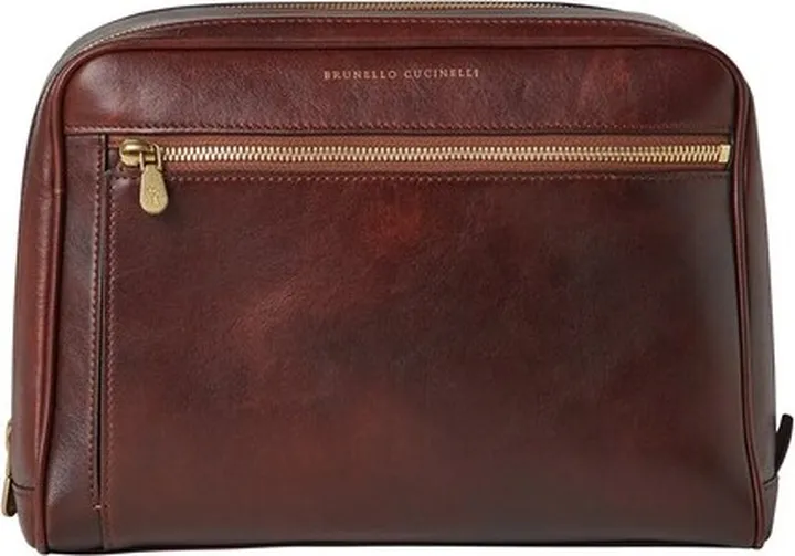 Calfskin beauty case