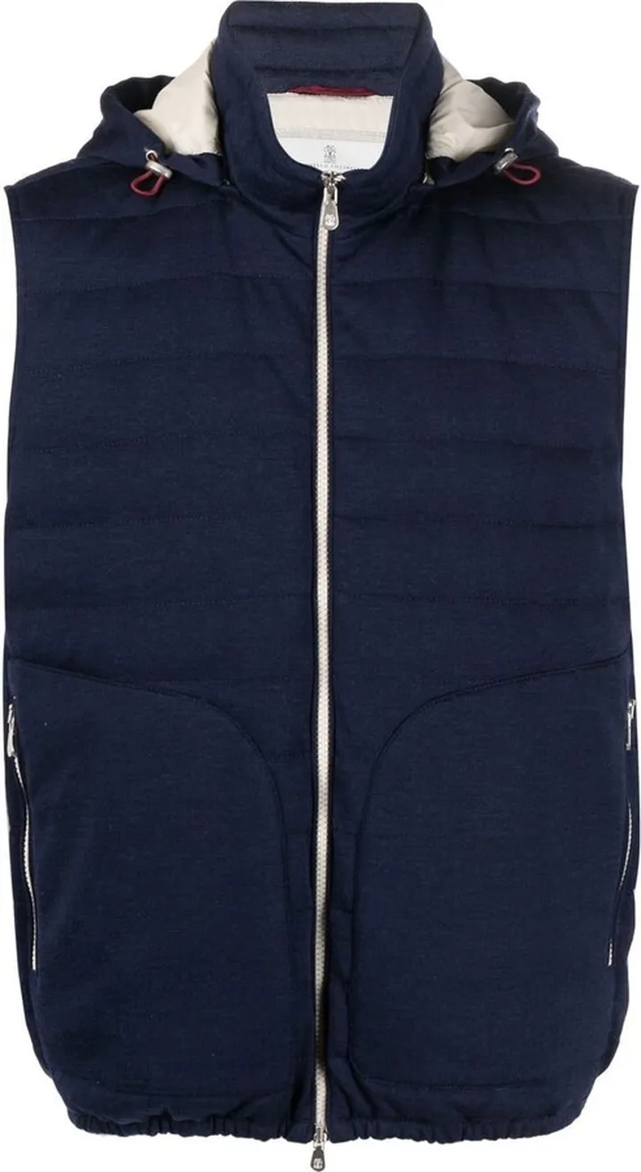 Hooded Down Vest