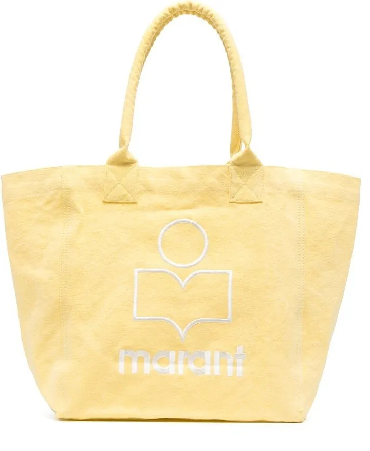 Yenky logo-embroidered tote bag