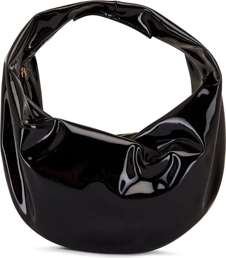 Patent-Finish Tote Bag