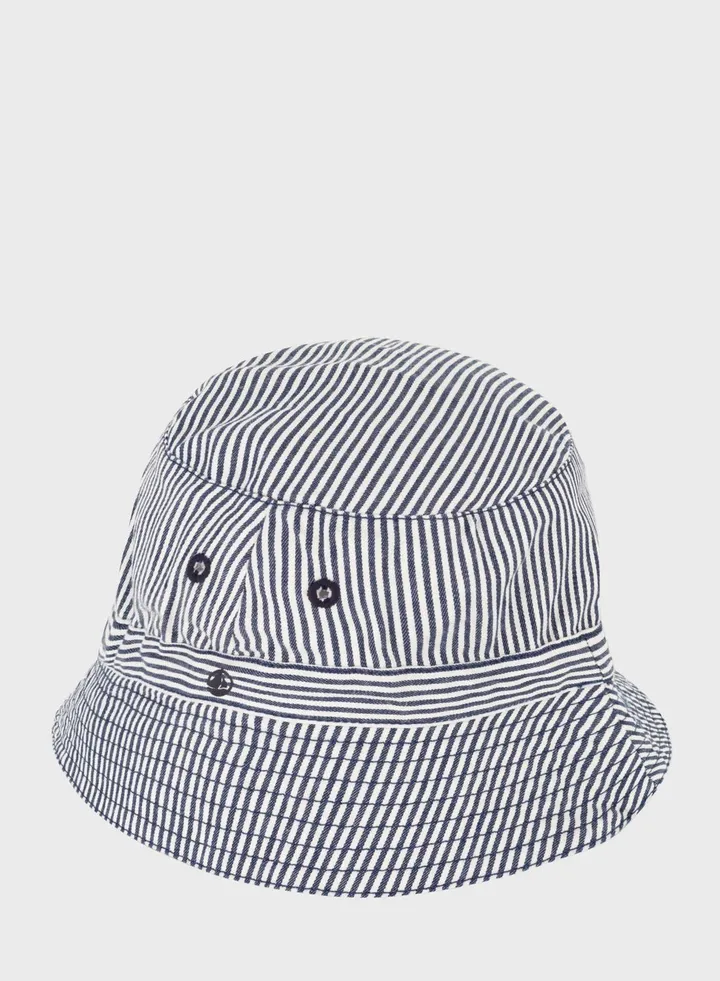 Kids Striped Sun Hat