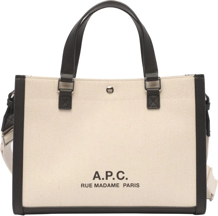 A.P.C. Camille 2.0 Logo Printed Tote Bag