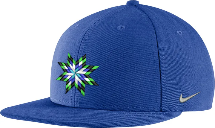 Milwaukee Bucks City Edition Nike Men's NBA Snapback Hat in Blue