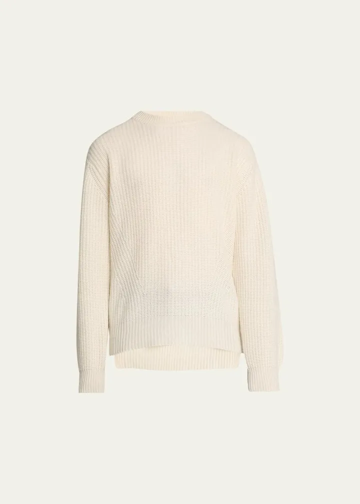 Men's Cyrille 5-Gauge Fisherman's Cashmere Sweater