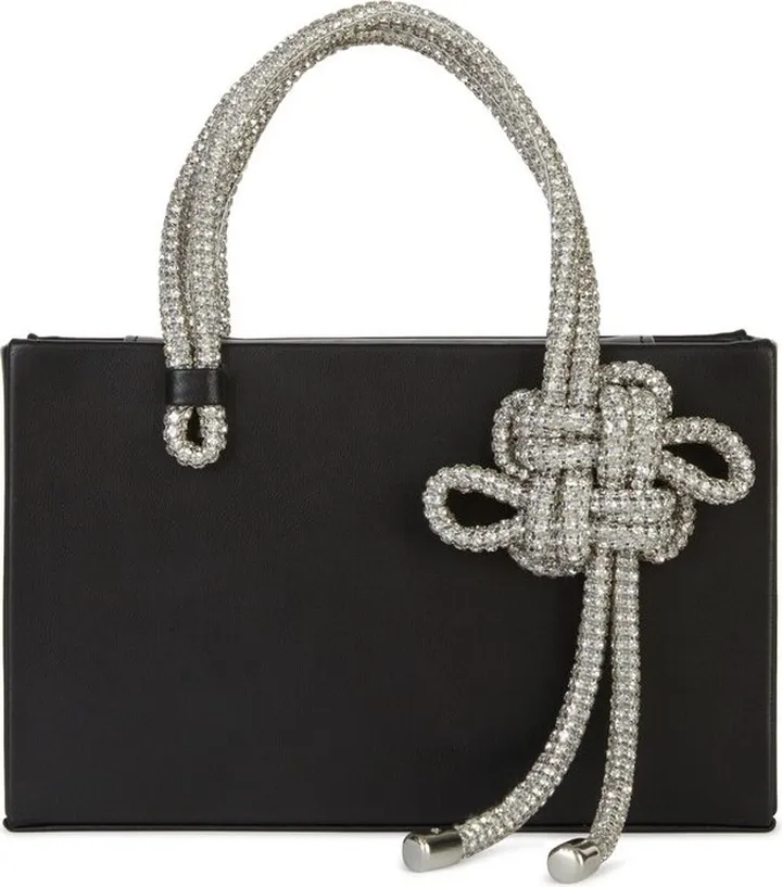 Kara Knot-Detailed Chain-Linked Shoulder Bag