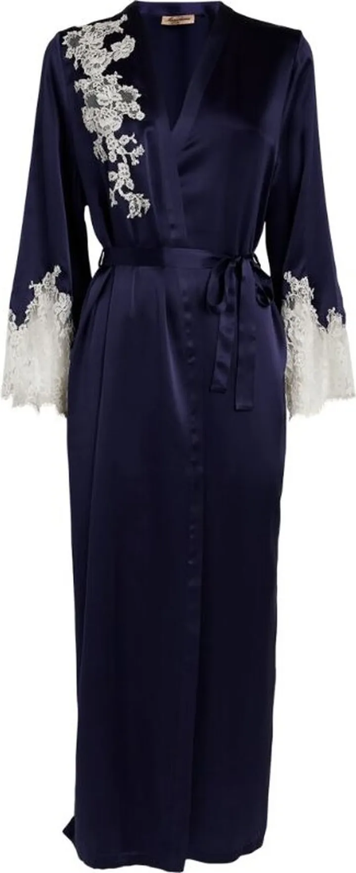 Marjolaine Silk Long Robe