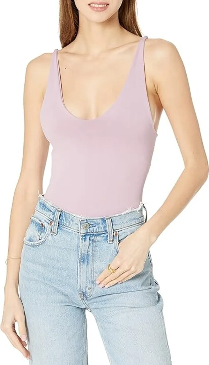 Free People Seamless V-Neck Cami (La Fleur) Women's Clothing