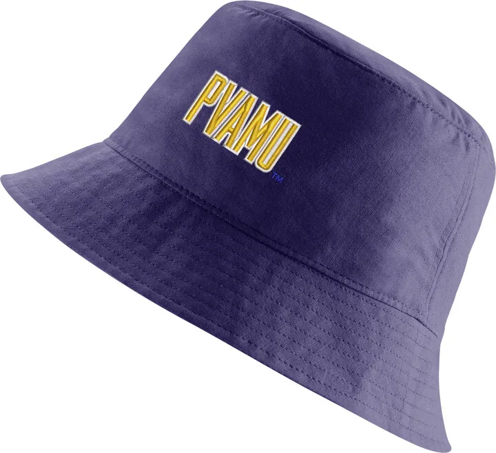 Nike Unisex College (Prairie View A&M) Bucket Hat in Purple