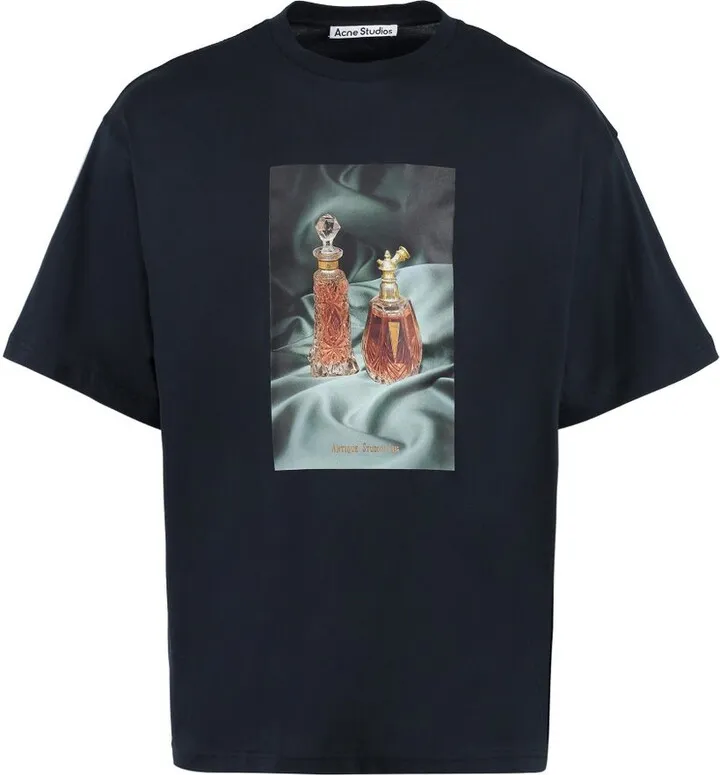 Acne Studios Printed Oversized-Fit T-Shirt