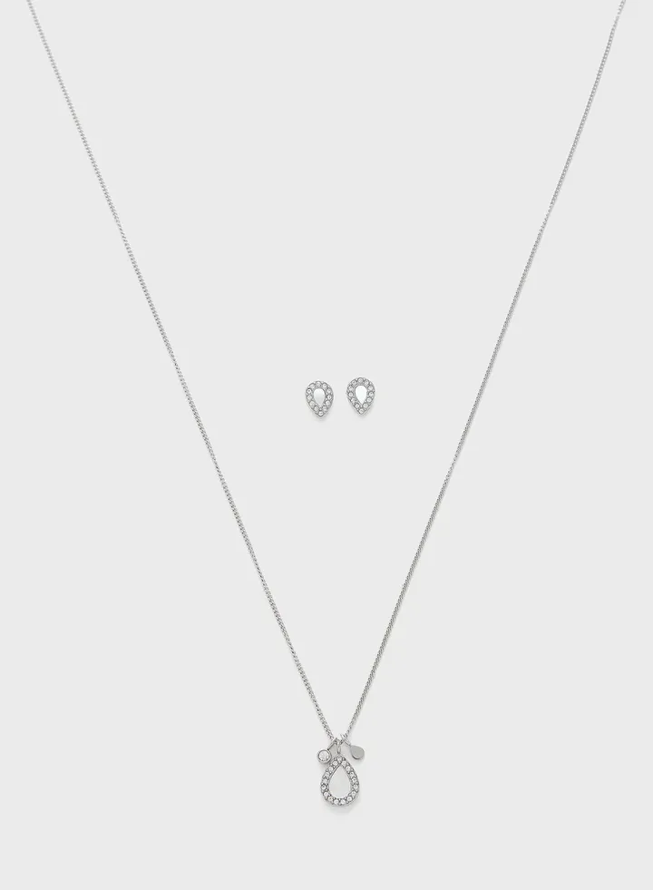 Necklace and Earrings Set
