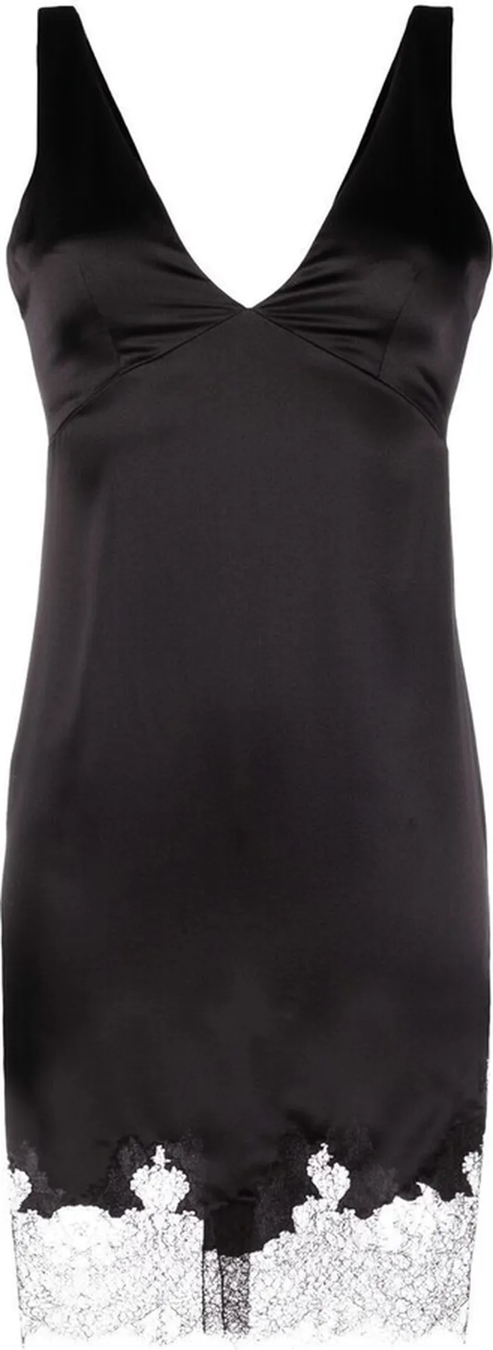 Lace-Trim Minidress