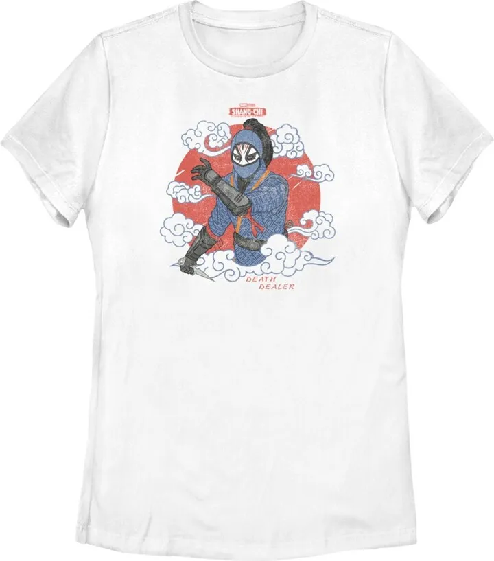 Women's Shang-Chi and the Legend of the Ten Rings Clouds T-Shirt - White - Large