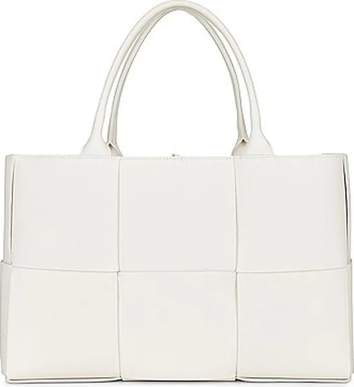 Bottega Veneta Medium Arco Tote Bag in White