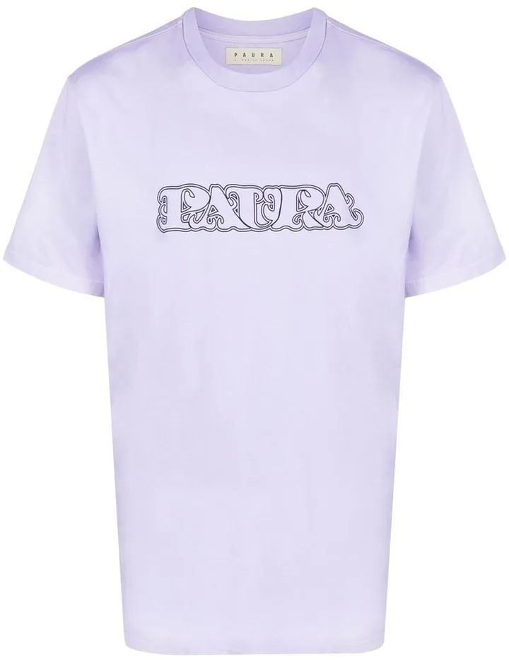 logo-print T-shirt