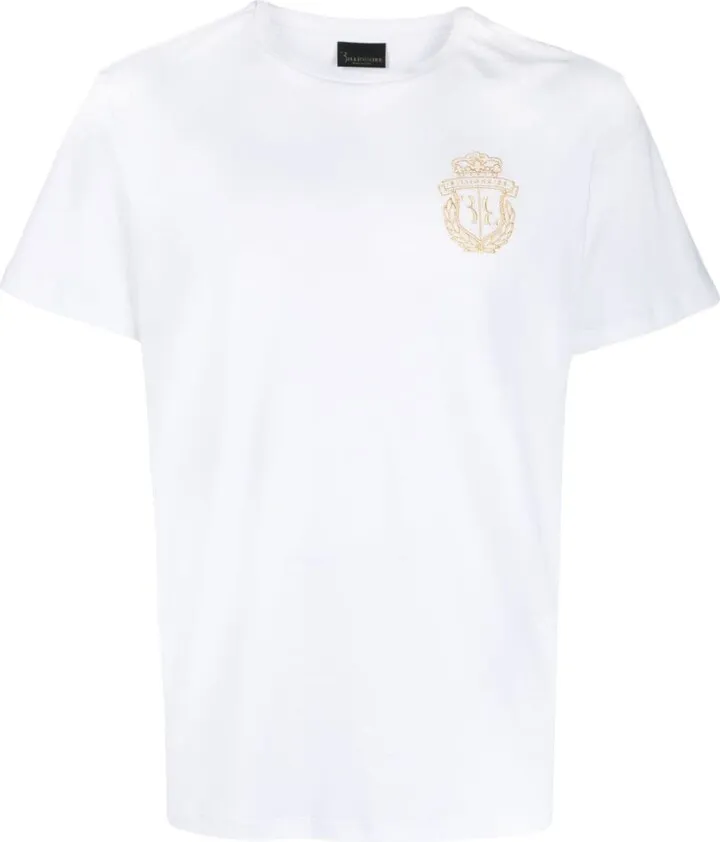 embroidered-logo cotton T-shirt