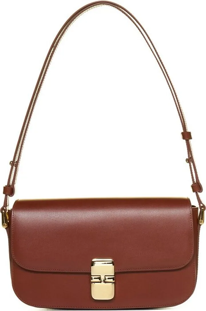 A.P.C. Grace Foldover Shoulder Bag