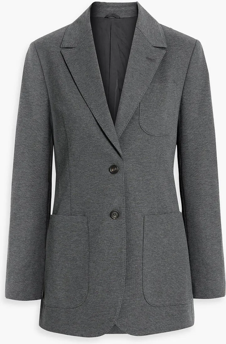 Cotton-blend blazer
