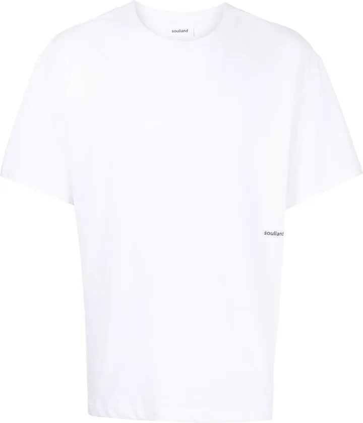 logo-print cotton T-shirt