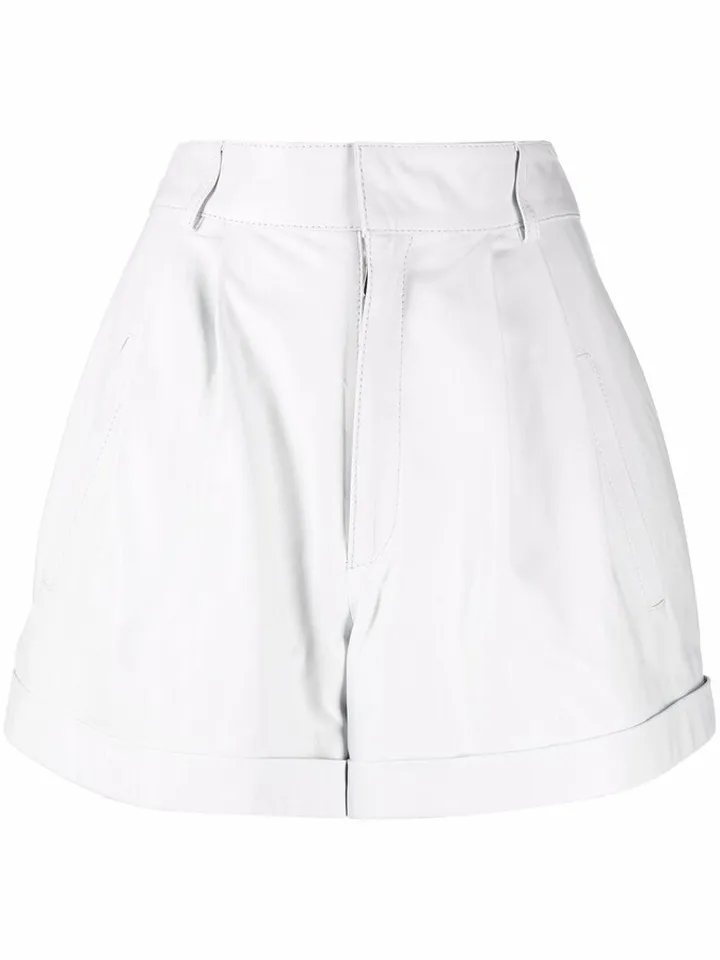 Jett leather shorts